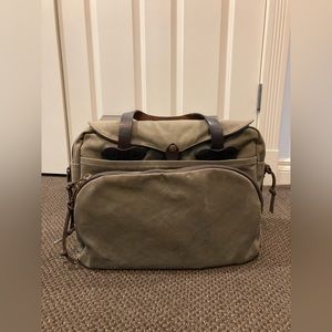 Original Filson Twill Padded Laptop Briefcase